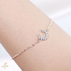 ホースシュー 馬蹄 ブレスレット シルバー925 silver925 純銀【ホース