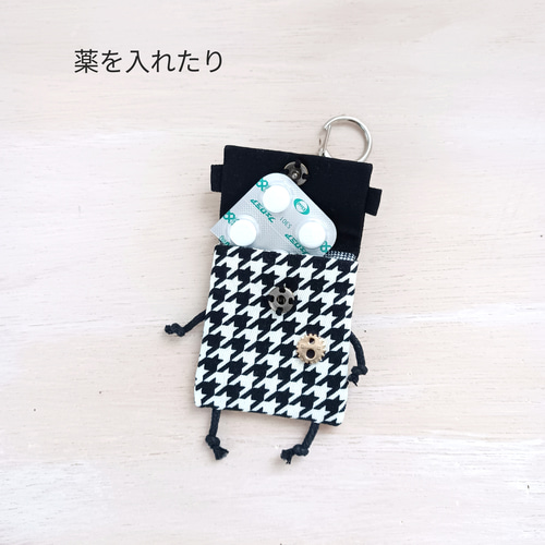 バッグチャーム感覚で付ける♪ミニミニぶら下がりポーチ✧ネコchi 猫