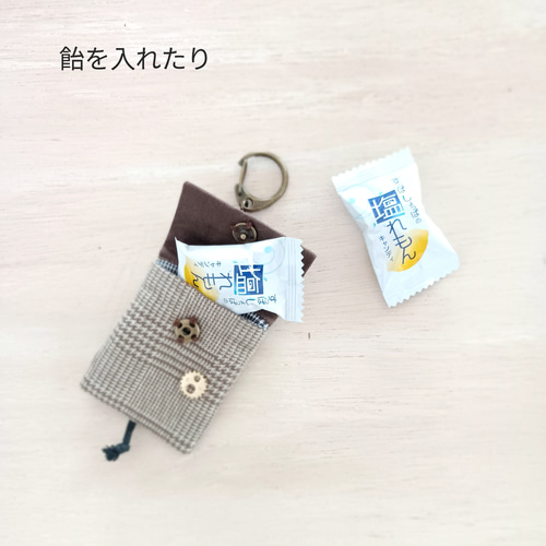 バッグチャーム感覚で付ける♪ミニミニぶら下がりポーチ✧ネコchi 猫