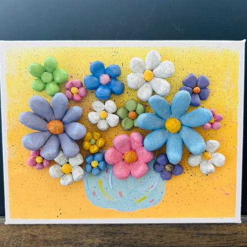 花の絵　ポップアート　金箔　現代アート フラワーアート　カラフル　おしゃれ Amazon.co.jp: カラフルな花の絵 (4) ホーム装飾 アートパネル