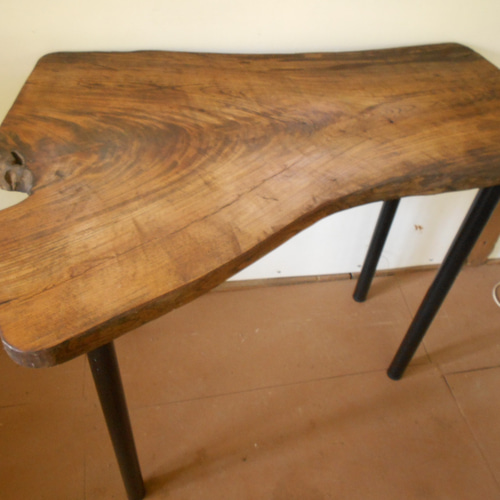 けやきアイアンテーブル 06-14（テーブルのみ） 机・デスク Rengasha