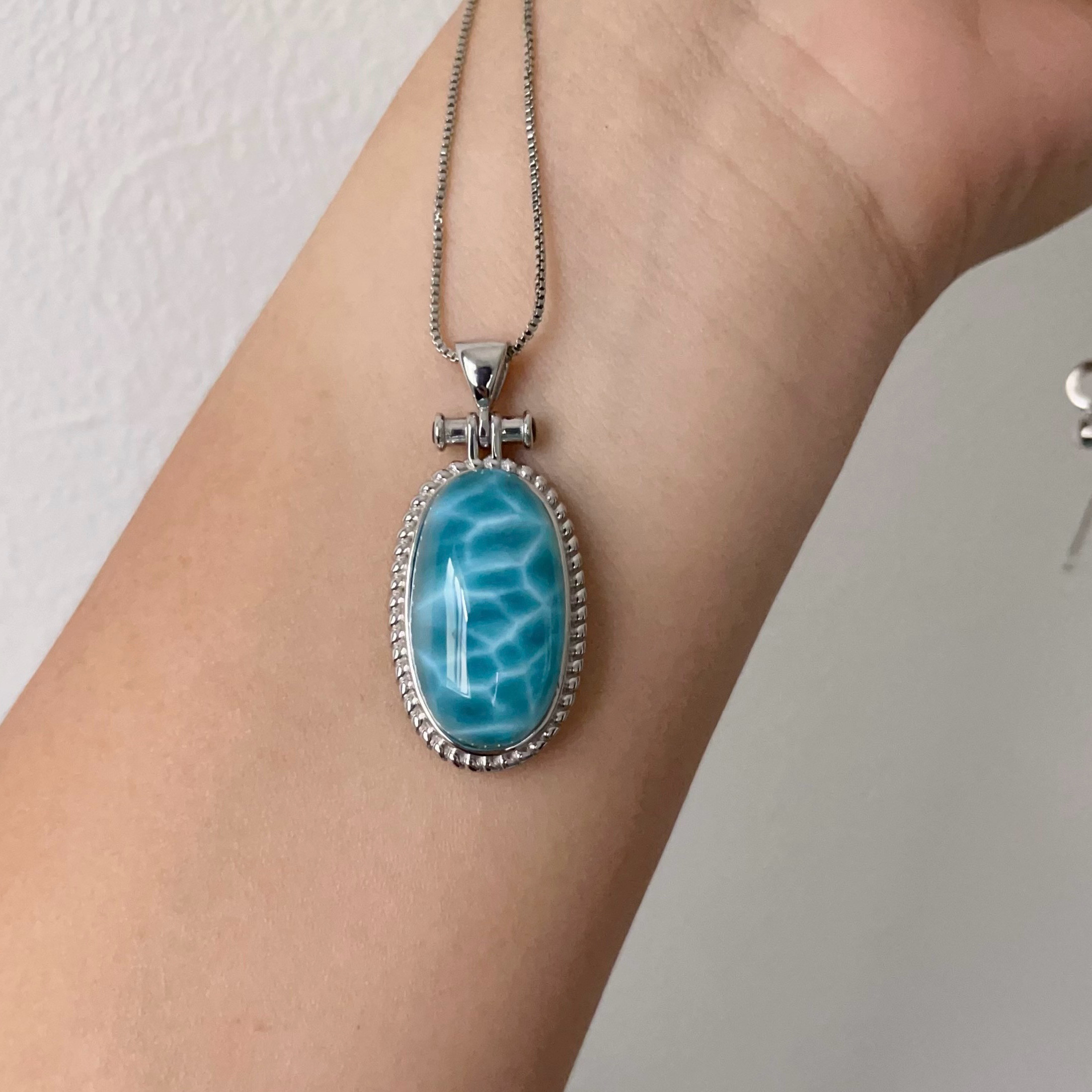 ⭐︎【高級】天然 アクアマリン ペンダントトップ k18 6.6g 