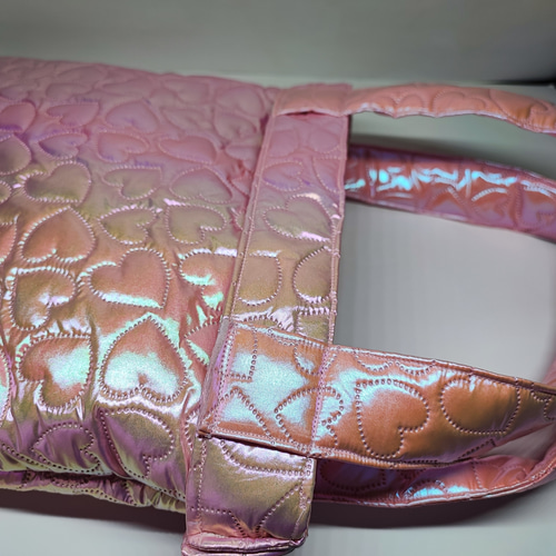 ハンドメイド】がま口バッグ キラキラ蝶々 2点セット #413