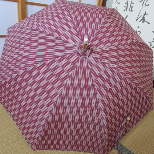矢絣模様の着物から日傘（傘袋付き） 傘・日傘 MICHI 通販