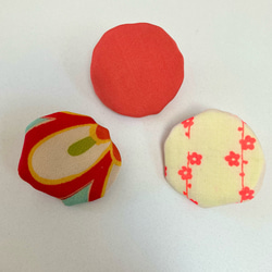 【2024 新作】パッチdeパーツ　和柄　和小物　和雑貨　ハンドメイド　パーツ　パッチワーク　ヨーヨー 4枚目の画像