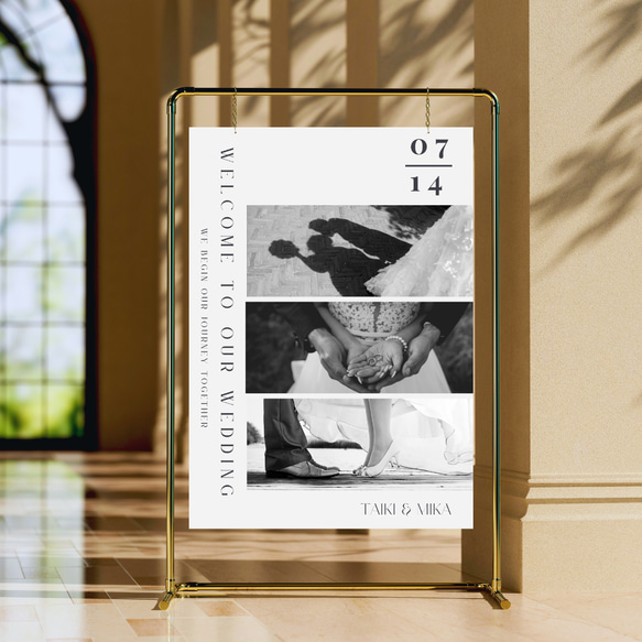 コッパースタンド用ウェルカムボード コッパースタンド用 ウェルカムボード | A's WEDDING