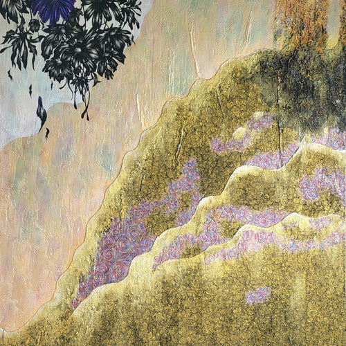 嗚呼人生よ / モダン画 117×91㎝ F50 キャンバス おしゃれ