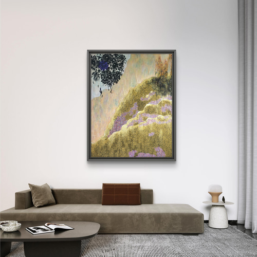 嗚呼人生よ / モダン画 117×91㎝ F50 キャンバス おしゃれ モダン