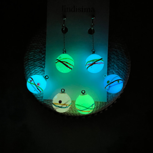 水風船＊金魚すくい袋ピアスオーダー受付ページ 水風船＊金魚すくい袋ピアスオーダー受付ページ メタル風船 ハート