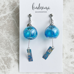 【ひんやりセット2025】人気の風鈴&水風船の耳飾りセット　金魚すくい付き　数量限定 13枚目の画像