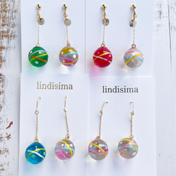 【ひんやりセット2025】人気の風鈴&水風船の耳飾りセット　金魚すくい付き　数量限定 10枚目の画像