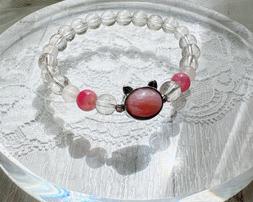 ぐでねこ『1月☆15ピンク×ローズクウォーツ』 ぐでねこ『1月☆15ピンク×ローズクウォーツ』