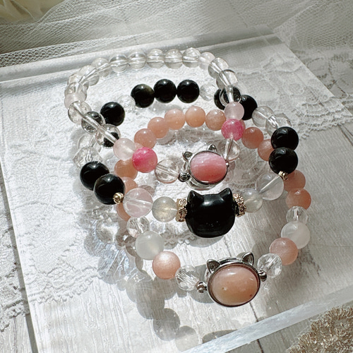 専用です♡新作♡うるプル艶ローズクオーツ、インペリアルロードナイト ☆再販☆春色オルゴナイト【ローズクォーツ】再販のため中の