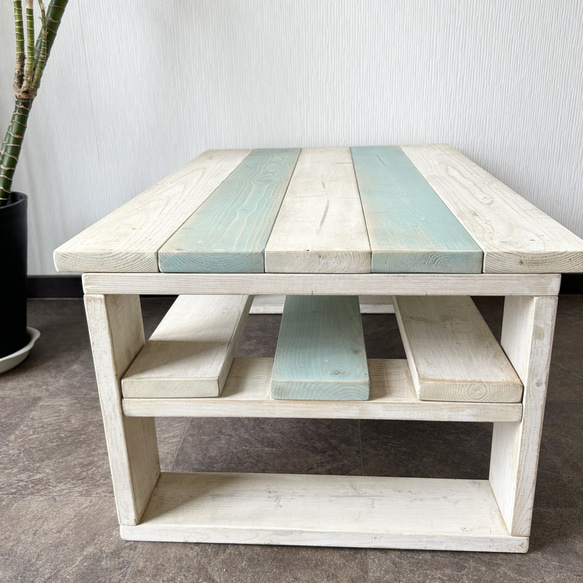 カリフォルニアスタイル　カフェテーブル 家具 テーブル・机 ローテーブル・リビングテーブル J1266067685(9620円)