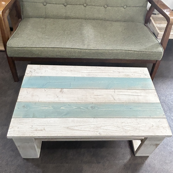 カリフォルニアスタイル　カフェテーブル 家具 テーブル・机 ローテーブル・リビングテーブル J1266067685(9620円)