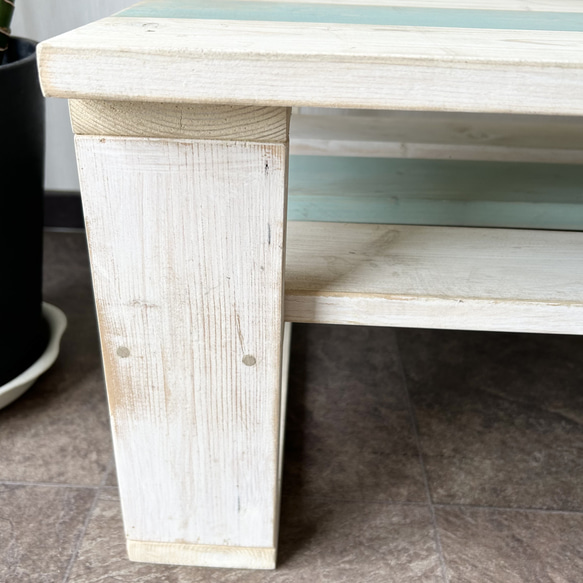 カリフォルニアスタイル　カフェテーブル 家具 テーブル・机 ローテーブル・リビングテーブル J1266067685(9620円)