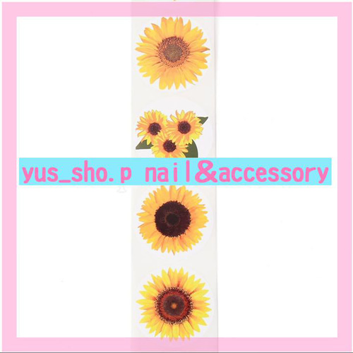 お花❁柄のシールステッカー❁2枚セット♡♡