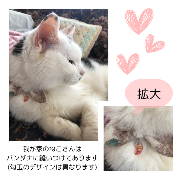 ペットさんのお守り☆勾玉オルゴナイト 10枚目の画像