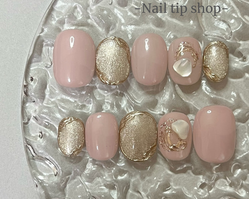 kネイルチップ Qoo10] (WJ Fashion)ネイルチップ シ