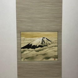 名画織物掛け軸、富士三十六景 名画織物掛け軸、富士三十六景