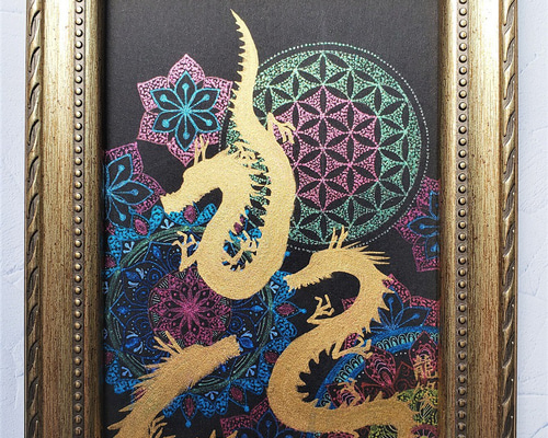 ふぅ神様「絵画」原画 b24f40df6170c9611790790cb4ccca