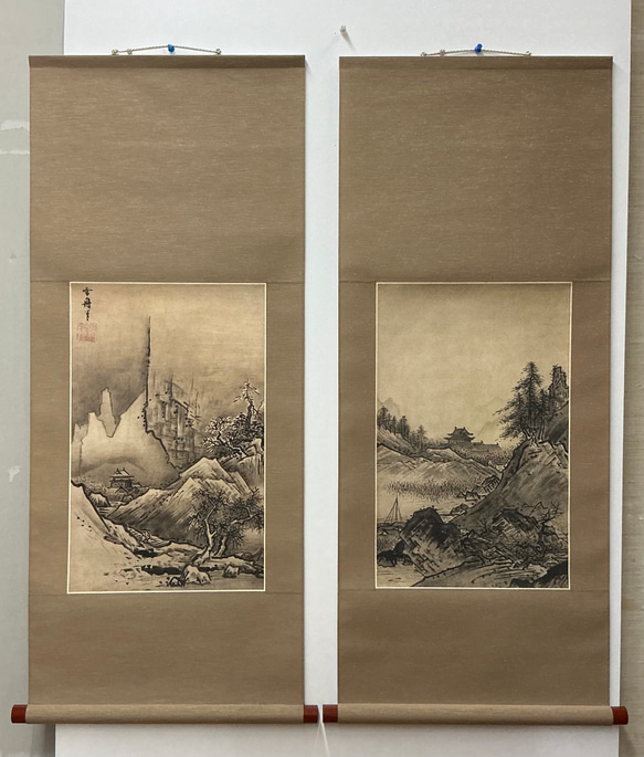 真作/団藍舟/山水図/秋山図/秋景山水図/秋山佳趣図/ 真作/団藍舟/山水図/秋山図/秋景山水図/秋山佳趣図/