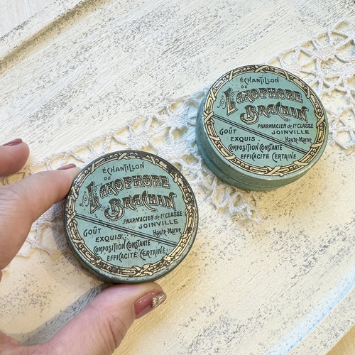 ブリキ製の薬缶 フランスアンティーク その他インテリア雑貨 Ange