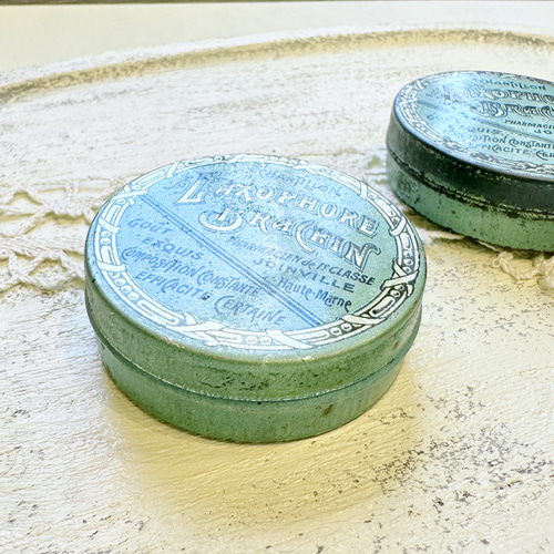 ブリキ製の薬缶 フランスアンティーク その他インテリア雑貨