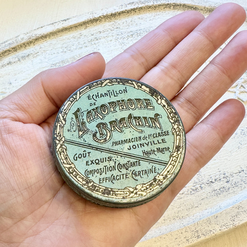 ブリキ製の薬缶 フランスアンティーク その他インテリア雑貨 Ange