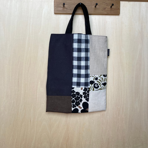 ブチ子。 パッチワークトートバッグ 長財布 ランチバック ブチ子。 パッチワークトートバッグ 長財布 ランチバック ブチ子