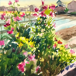 原画『flower, j'.』 原画『flower, j'.』