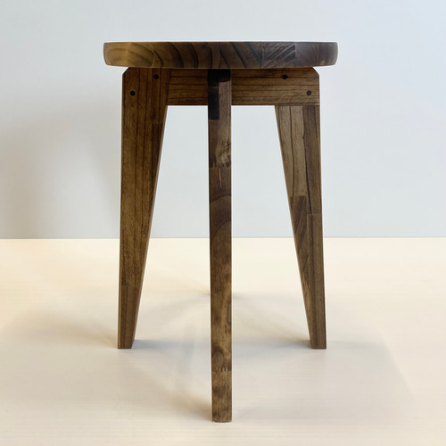 ♡木製スツール　中国美術　花台　椅子♡ スツール 木製 椅子 高さ45cm 花台 観葉植物 パイン集成材