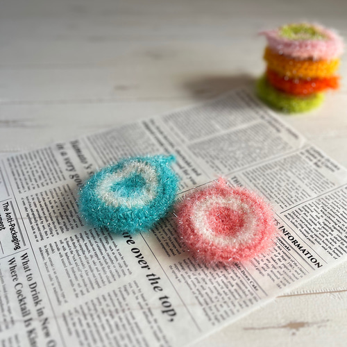 お色お任せ♪【キラキラが可愛い♡韓国たわし】2個セット