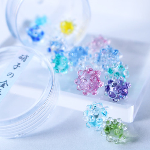 ガラスの金平糖☆ガラスのミニチュア和菓子店☆ その他