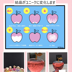 紫陽花入り　猫時計と香水瓶型ストームグラス　セット　母の日にも　夏の福袋 4枚目の画像