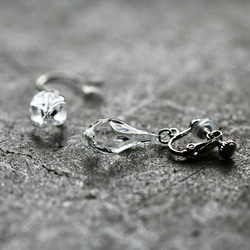 【ﾋﾟｱｽ】ICE DROP（両耳）【ｻｰｼﾞｶﾙｽﾃﾝﾚｽ】【受注生産】 9枚目の画像