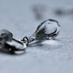 【ﾋﾟｱｽ】ICE DROP（両耳）【ｻｰｼﾞｶﾙｽﾃﾝﾚｽ】【受注生産】 3枚目の画像