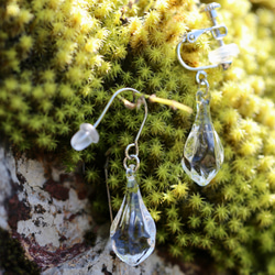 【ﾋﾟｱｽ】ICE DROP（両耳）【ｻｰｼﾞｶﾙｽﾃﾝﾚｽ】【受注生産】 6枚目の画像