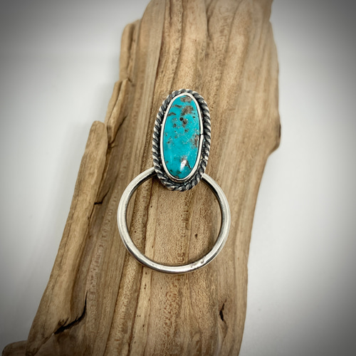 ターコイズマウンテン ターコイズ トルコ石 グラスホルダー シルバー