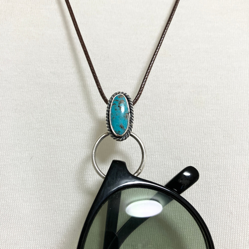 ターコイズマウンテン ターコイズ トルコ石 グラスホルダー シルバー