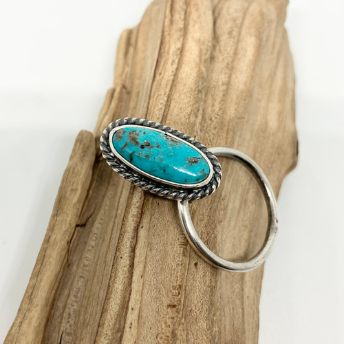 ターコイズマウンテン ターコイズ トルコ石 グラスホルダー シルバー