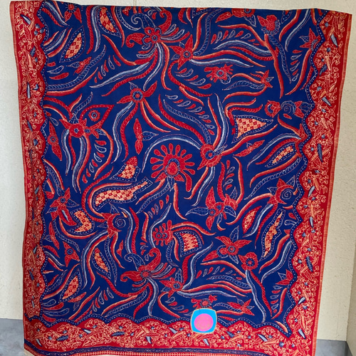 1868 オールド バティック ジャワ更紗 batik 古布 ヴィンテージ 1868 オールド バティック ジャワ更紗 batik 古布 ヴィンテージ