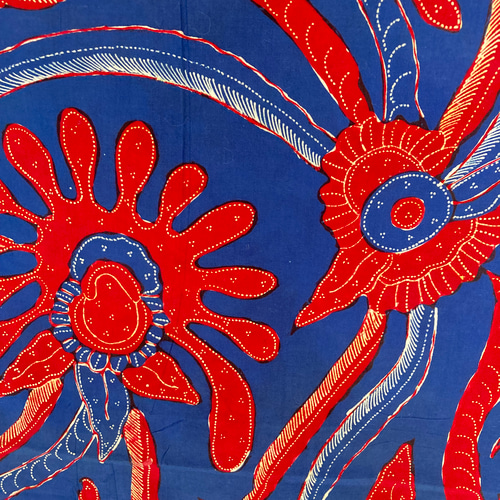 1868 オールド バティック ジャワ更紗 batik 古布 ヴィンテージ 1868 オールド バティック ジャワ更紗 batik 古布 ヴィンテージ