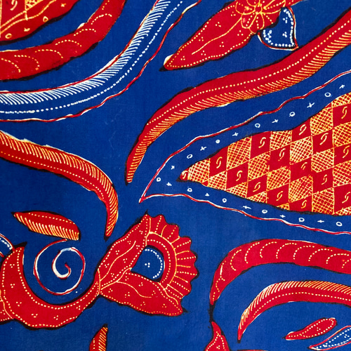 1868 オールド バティック ジャワ更紗 batik 古布 ヴィンテージ 1868 オールド バティック ジャワ更紗 batik 古布 ヴィンテージ