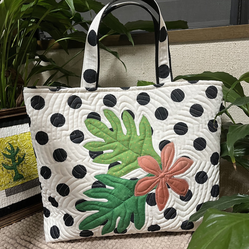 ハワイアンキルト ハワイアンキルトバッグ トートバッグ