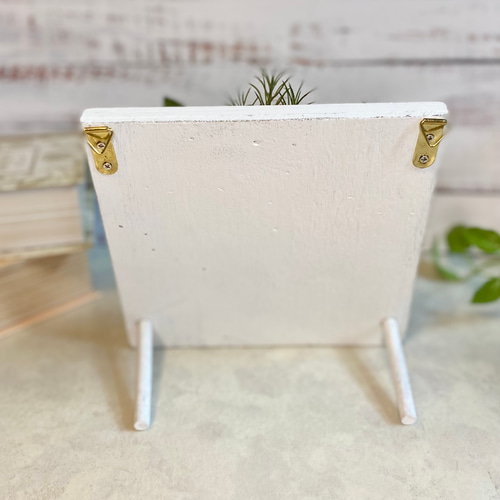 プリザーブドフラワー フレームアレンジメント グリーン 2way