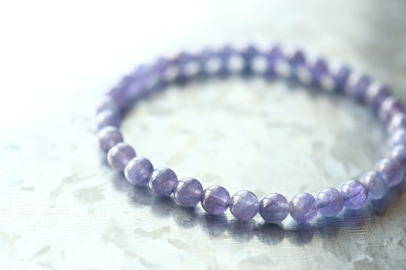 ☆プレミアムブレス☆…☆黝簾石（ﾕｳﾚﾝｾｷ）・タンザナイト：5.5ミリ