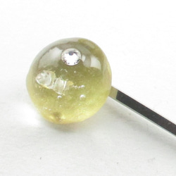 君がクォーツの瞳で見つめているのは、マンハッタンに浮かぶゴールドでした♪<1点ものヘアピン>HP173 2枚目の画像