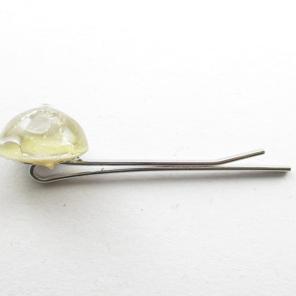 君がクォーツの瞳で見つめているのは、マンハッタンに浮かぶゴールドでした♪<1点ものヘアピン>HP173 3枚目の画像