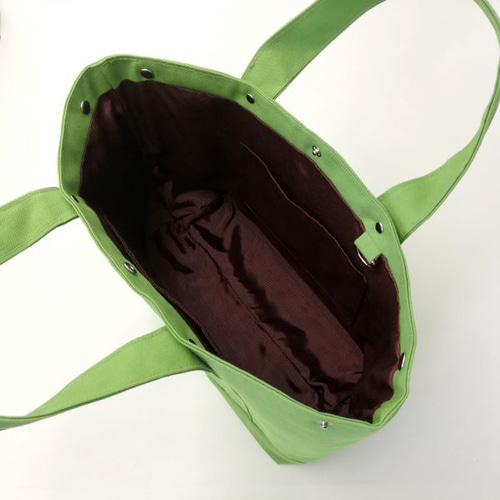 11号帆布のシンプルトートバッグ 倉敷帆布 モスグリーン 訳あり トート